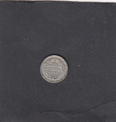 Beschrijving: 10 Cent WILHELMINA